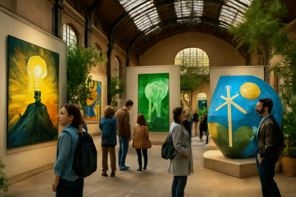 plongez dans l'exposition gratuite 'énergies en crise' au centquatre paris. explorez les enjeux actuels d'un monde en quête de revitalisation à travers des œuvres inspirantes et des installations interactives. une expérience immersive pour réfléchir sur notre avenir énergétique.