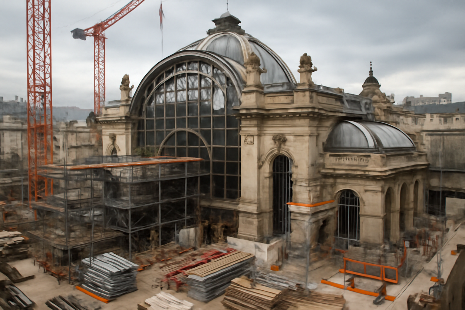 plongez au cœur de paris et explorez un chantier fascinant qui redonne vie à un monument oublié. ne manquez pas cette occasion unique de découvrir les secrets de cette transformation remarquable !