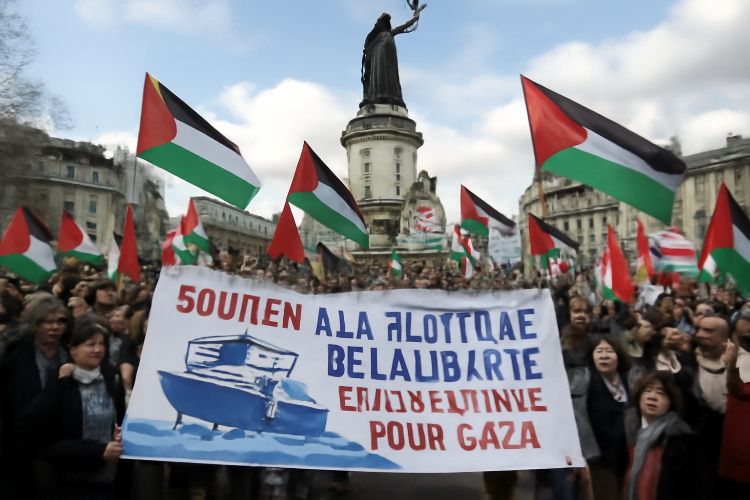 découvrez comment le bateau à destination de gaza a été arrêté et rejoignez le rassemblement organisé par lfi à paris pour soutenir la flottille de la liberté. soyez acteur du changement et manifestez votre soutien aux droits humains.