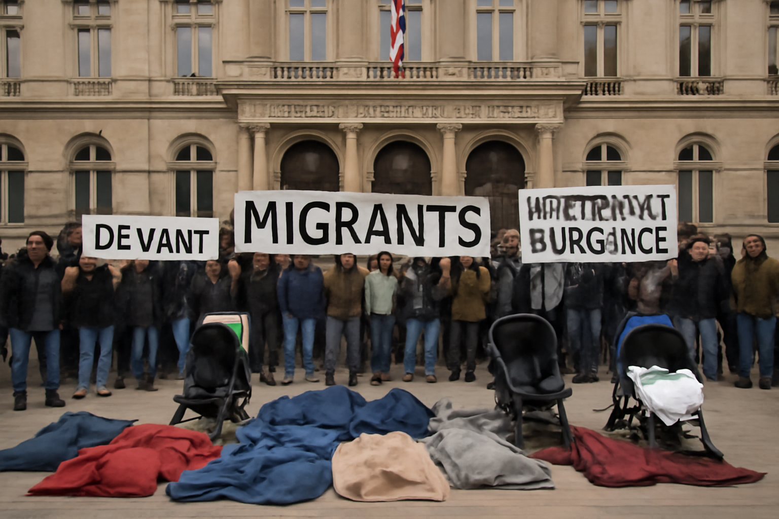 découvrez la mobilisation de 250 migrants en détresse devant la mairie du 11ème arrondissement de paris, exprimant leur besoin urgent de solutions de logement. une réalité inquiétante qui soulève des questions essentielles sur l'accueil et l'intégration des familles vulnérables dans notre société.