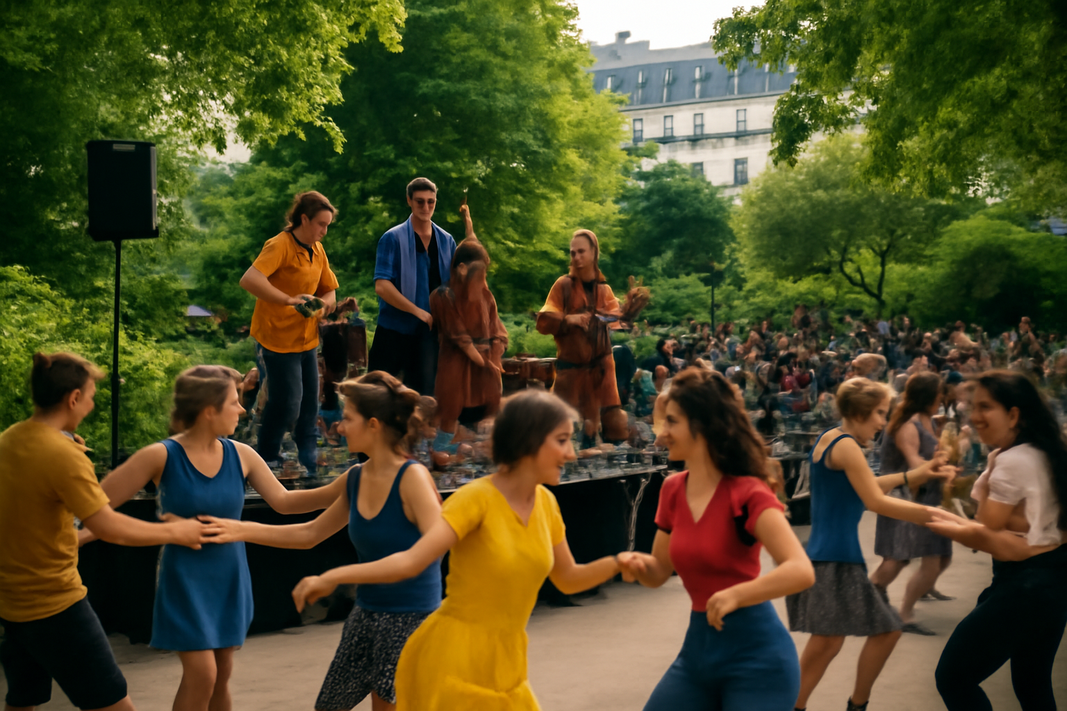 rejoignez le festival des places et vivez une expérience inoubliable en dansant à travers les sites emblématiques de paris. découvrez la magie de la danse dans des lieux historiques et vibrants, du cœur de la ville aux places animées. ne manquez pas cet événement exceptionnel qui célèbre la culture et la convivialité au rythme de la musique!