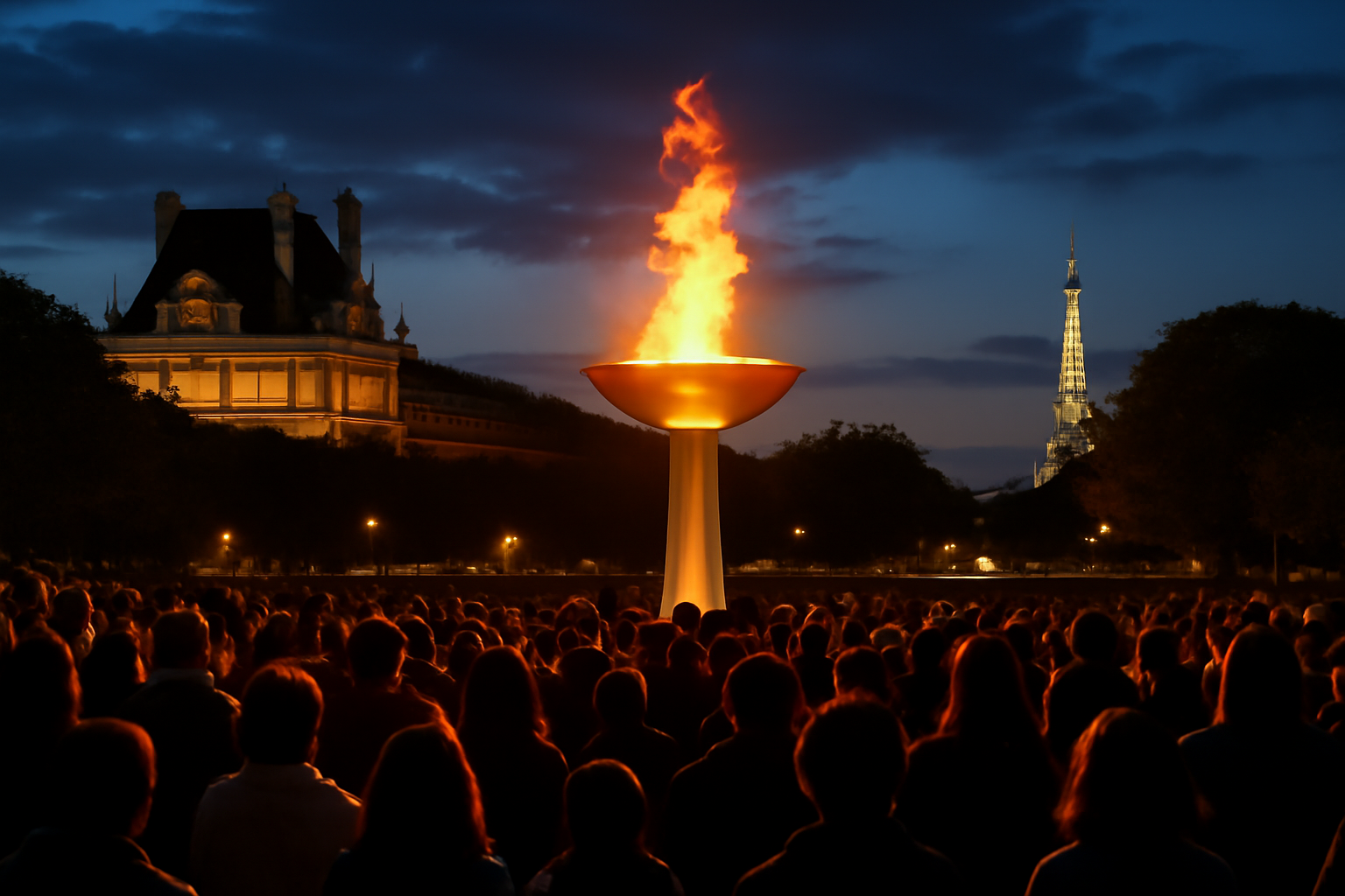 découvrez comment la vasque olympique renaît en beauté, un an après l'éblouissante cérémonie des jeux de paris 2024. plongez dans l'histoire et l'émotion d'un symbole majestueux qui retrouve sa place sur la scène internationale.