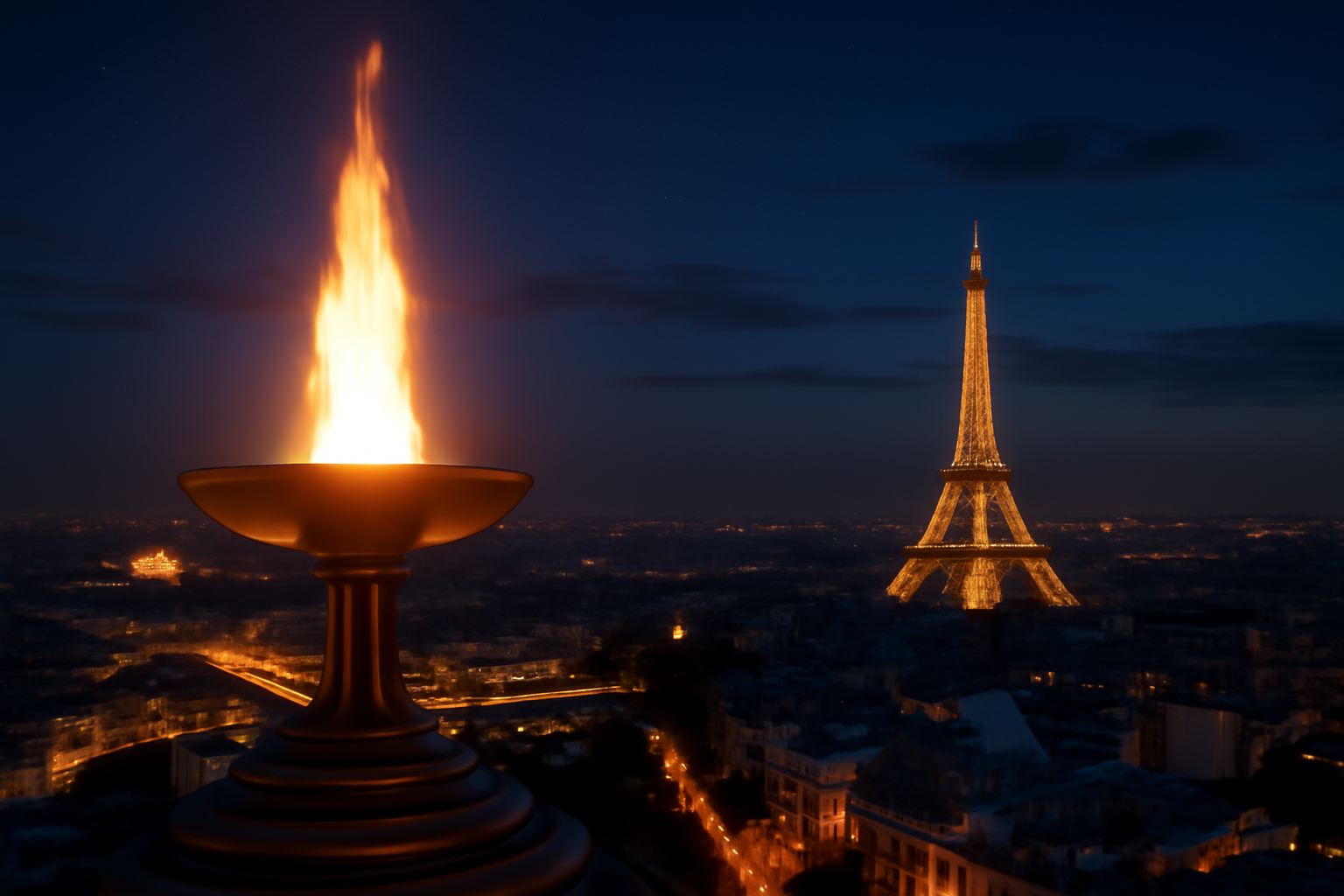 découvrez l'heure à laquelle la vasque paris 2024 s'élèvera dans le ciel aujourd'hui. ne manquez pas cet événement emblématique qui marque le début d'une nouvelle ère pour les jeux olympiques. soyez témoin de ce moment unique et imprégnez-vous de l'énergie de la capitale française.