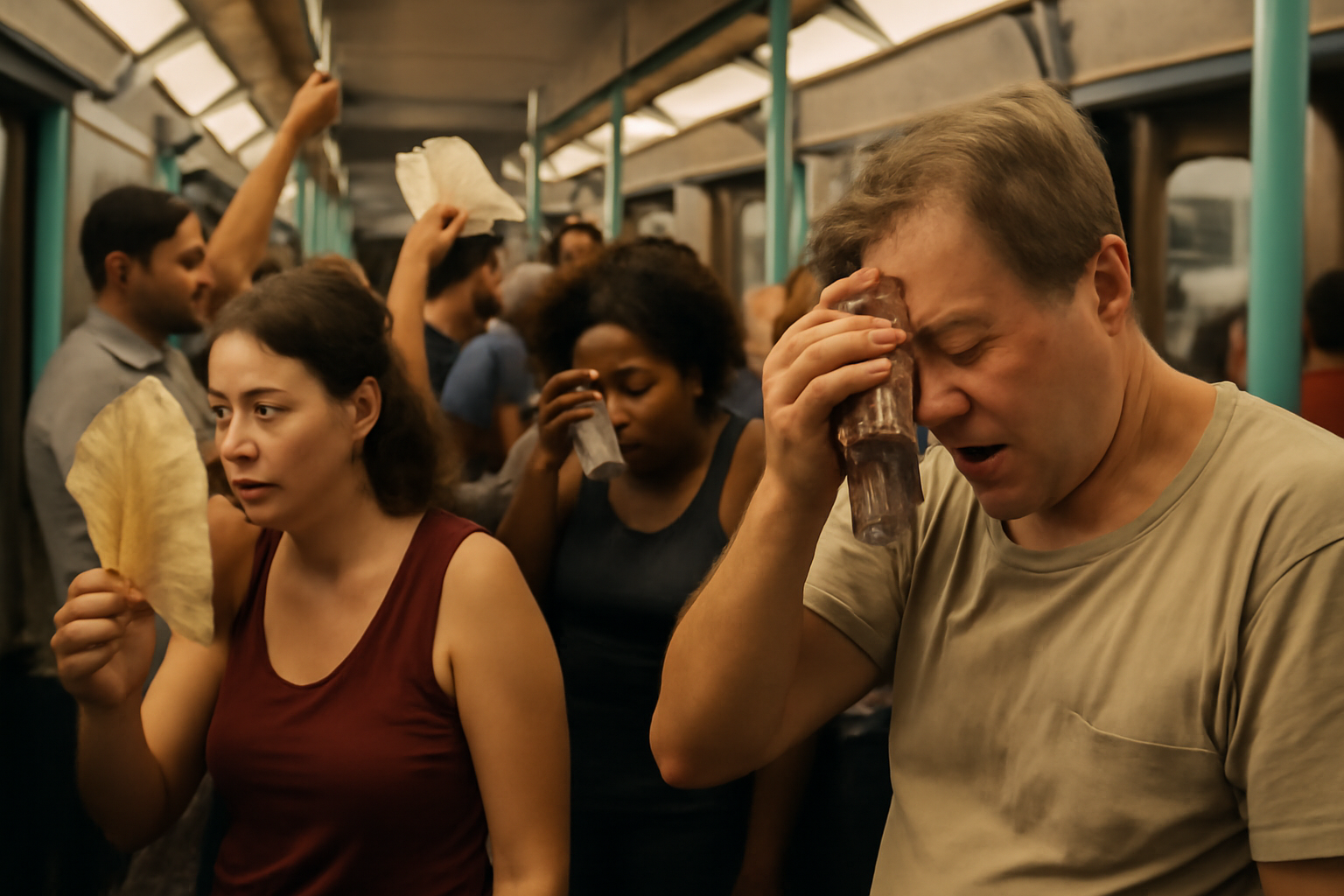 découvrez l'expérience unique des métros parisiens sans climatisation, où la chaleur suffocante transforme chaque trajet en un véritable four souterrain. plongez dans l'ambiance étouffante des profondeurs de la capitale française.