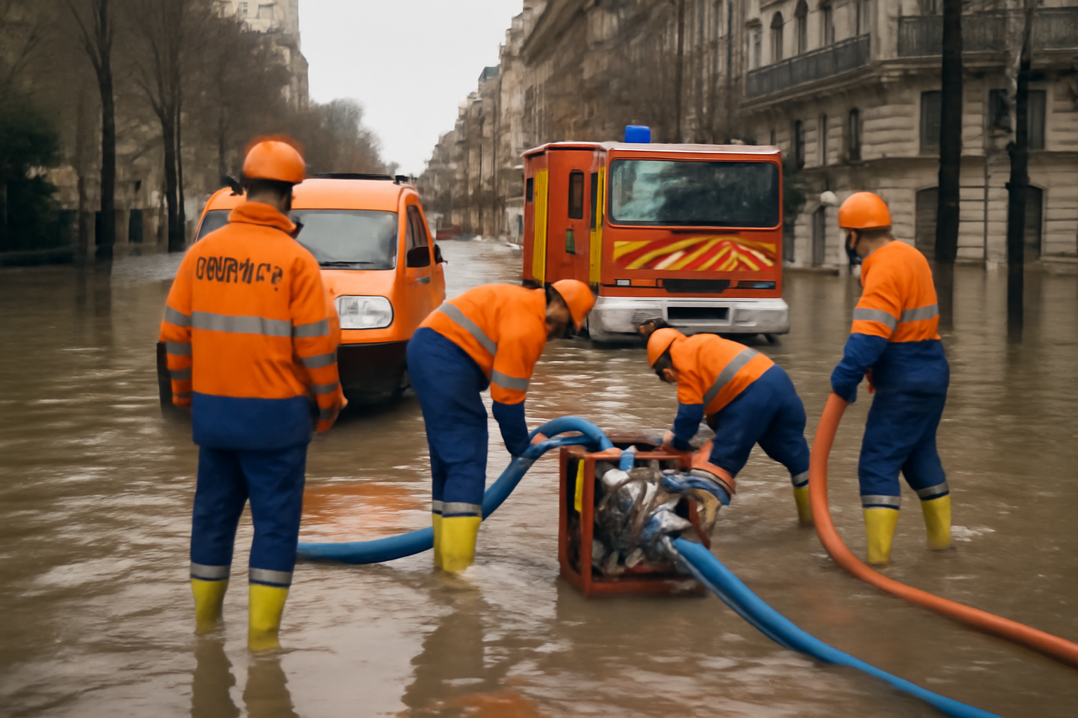 découvrez les douze départements aux alentours de paris actuellement en alerte orange en raison de risques d'inondations. informez-vous sur les mesures de sécurité et restez protégés face aux intempéries.
