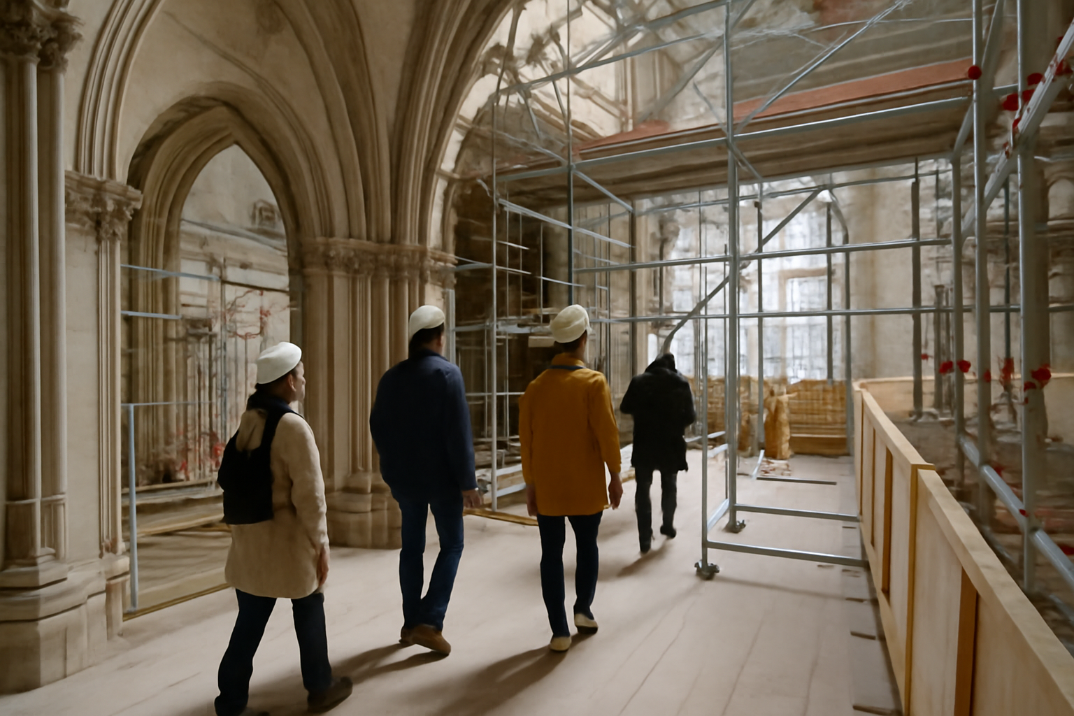 explorez le chantier fascinant à paris qui redonne vie à un monument oublié. ne manquez pas l'occasion de découvrir cette transformation incroyable et de plonger au cœur de l'histoire de la ville.
