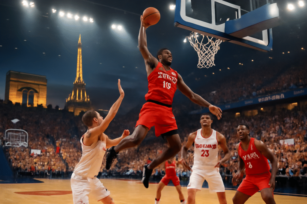 assistez à la finale d'élite de basket-ball entre paris et monaco, un affrontement palpitant qui promet des émotions fortes et un jeu de haut niveau. ne manquez pas ce duel exceptionnel où chaque équipe se bat pour la victoire et la gloire. préparez-vous à vivre un moment inoubliable dans l'univers du basket !