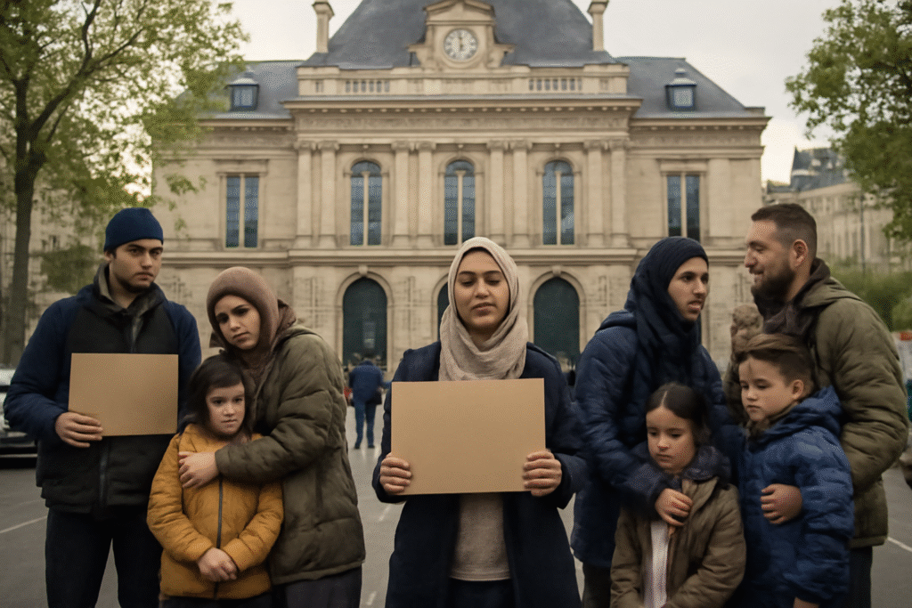 découvrez la situation critique de 250 migrants qui se sont rassemblés devant la mairie du 11ème arrondissement de paris, demandant des solutions de logement face à des conditions de vie insoutenables. une mobilisation qui met en lumière l'urgence d'agir pour les familles en détresse.