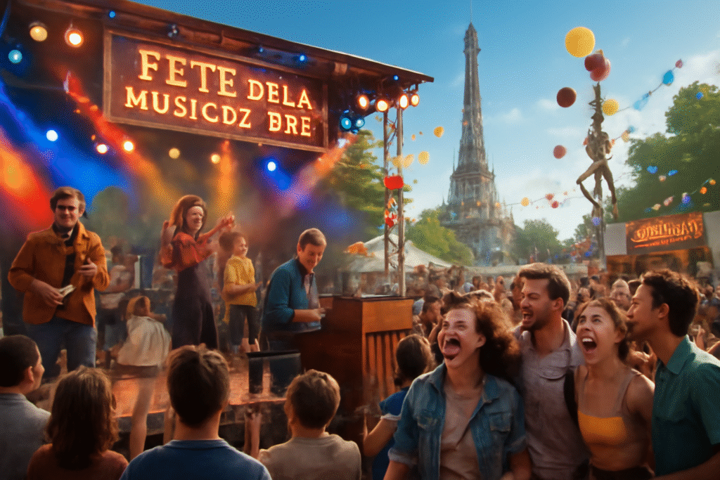 découvrez les 7 meilleures expériences à vivre à paris lors de la fête de la musique 2025. plongez dans l'ambiance festive de cette célébration musicale inégalée, avec des concerts en plein air, des performances de rue et des événements uniques qui rythmeront la ville. ne manquez pas cette occasion de célébrer la musique sous toutes ses formes et de vivre des moments inoubliables!