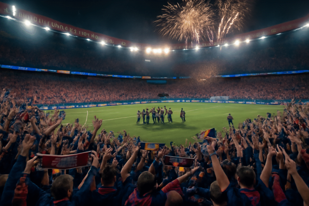 revivez l'intensité du parc des princes alors que les supporters du psg explosent de joie après le premier but marqué contre l'inter. une ambiance électrique et des émotions fortes au cœur de ce match captivant.