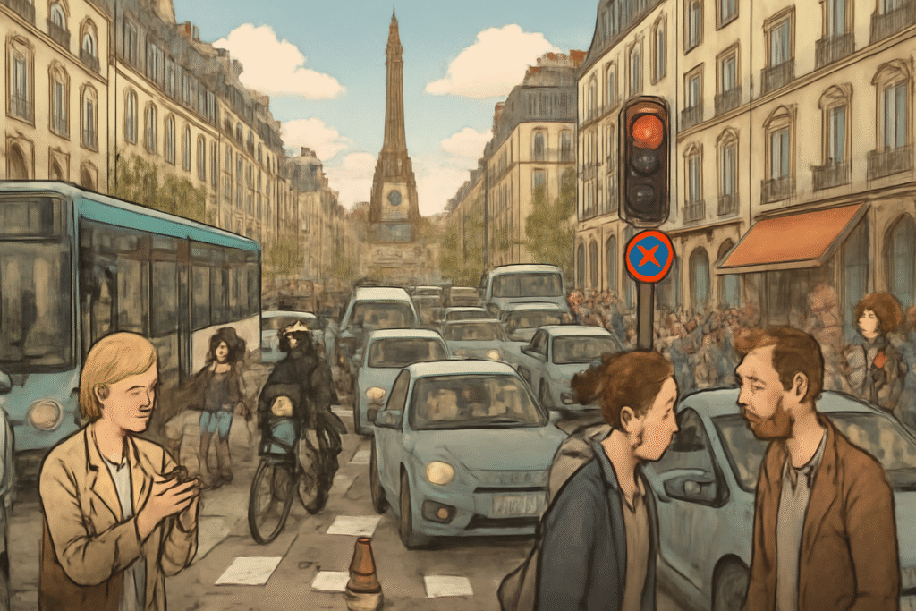 découvrez les causes derrière le trafic désordonné à paris ce dimanche. analyse des accidents, des travaux et des événements spéciaux qui bouleversent la circulation dans la capitale.