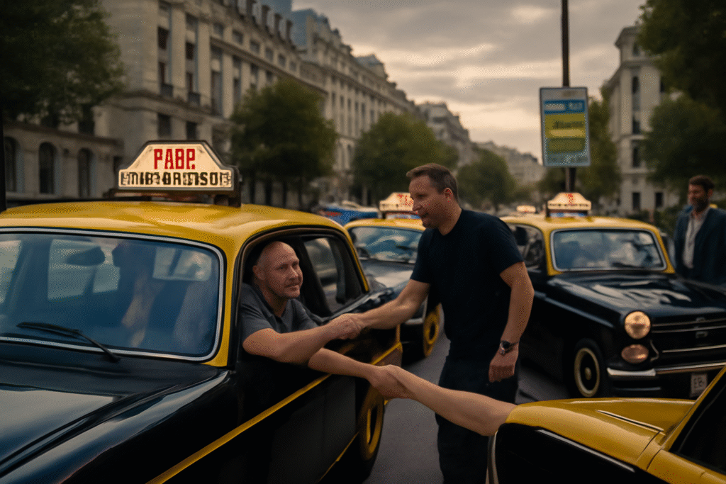 découvrez comment les taxis de paris se préparent à faire leurs adieux temporaires aux aéroports de bercy, roissy et orly avant la réunion du 23 juin. restez informé des dernières actualités et initiatives du secteur des taxis dans la capitale.