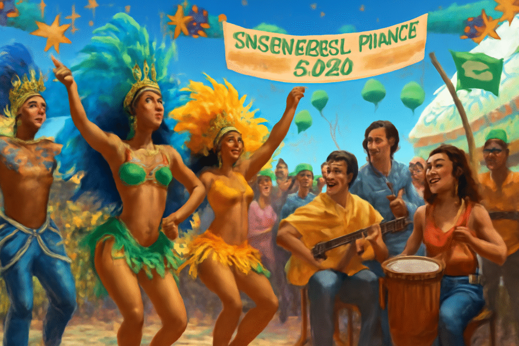 plongez dans l'univers vibrant de la saison brésil-france 2025 ! découvrez en juillet un festival dédié à la musique et aux danses brésiliennes, riche en couleurs et en rythmes, qui vous fera vivre des moments inoubliables de culture et de plaisir.