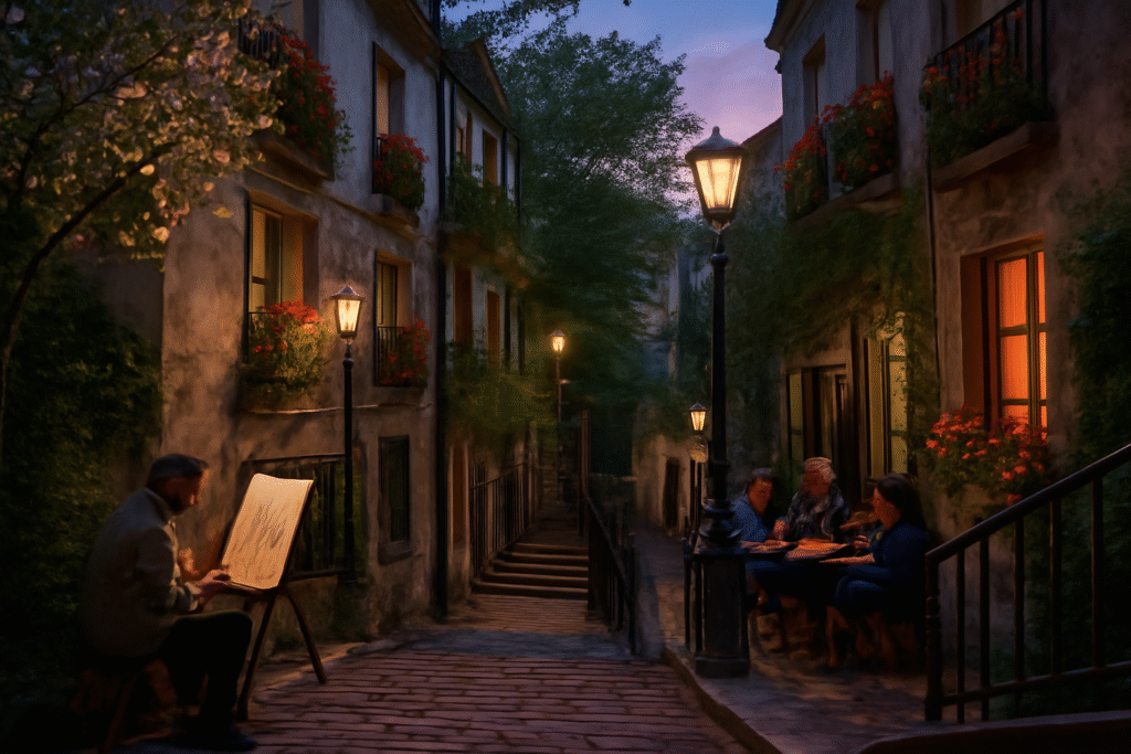 explorez montmartre sous un nouvel angle avec notre guide des lieux cachés de paris. évadez-vous des sentiers battus et découvrez des trésors méconnus, des cafés pittoresques aux ateliers d'artistes, pour une expérience unique dans la ville lumière.