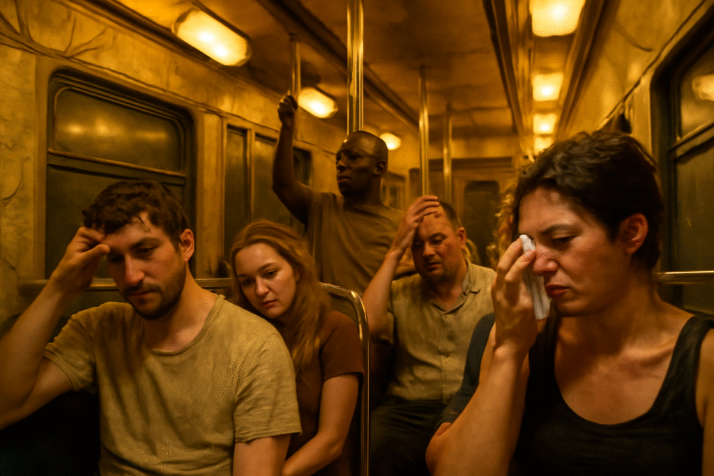 découvrez comment la chaleur écrasante des métros parisiens sans climatisation transforme ces espaces en véritables fours souterrains. explorez les conséquences sur le confort des usagers et les solutions envisagées pour améliorer les conditions de transport à paris.